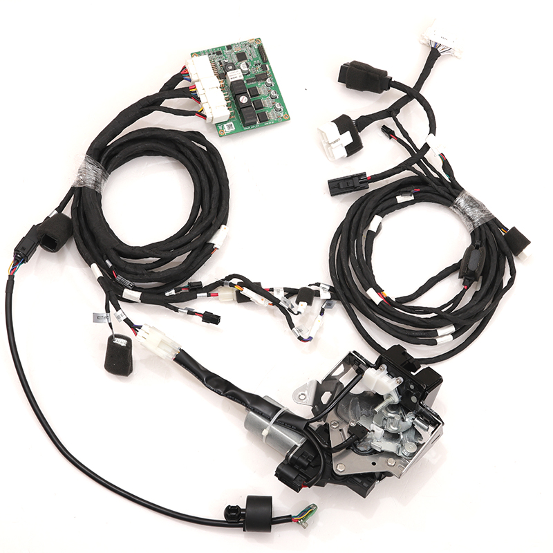 Electric tailgate control wiring harness
